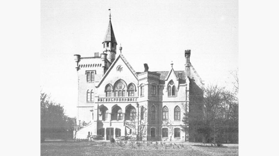Tuna slott stod färdigt 1867.